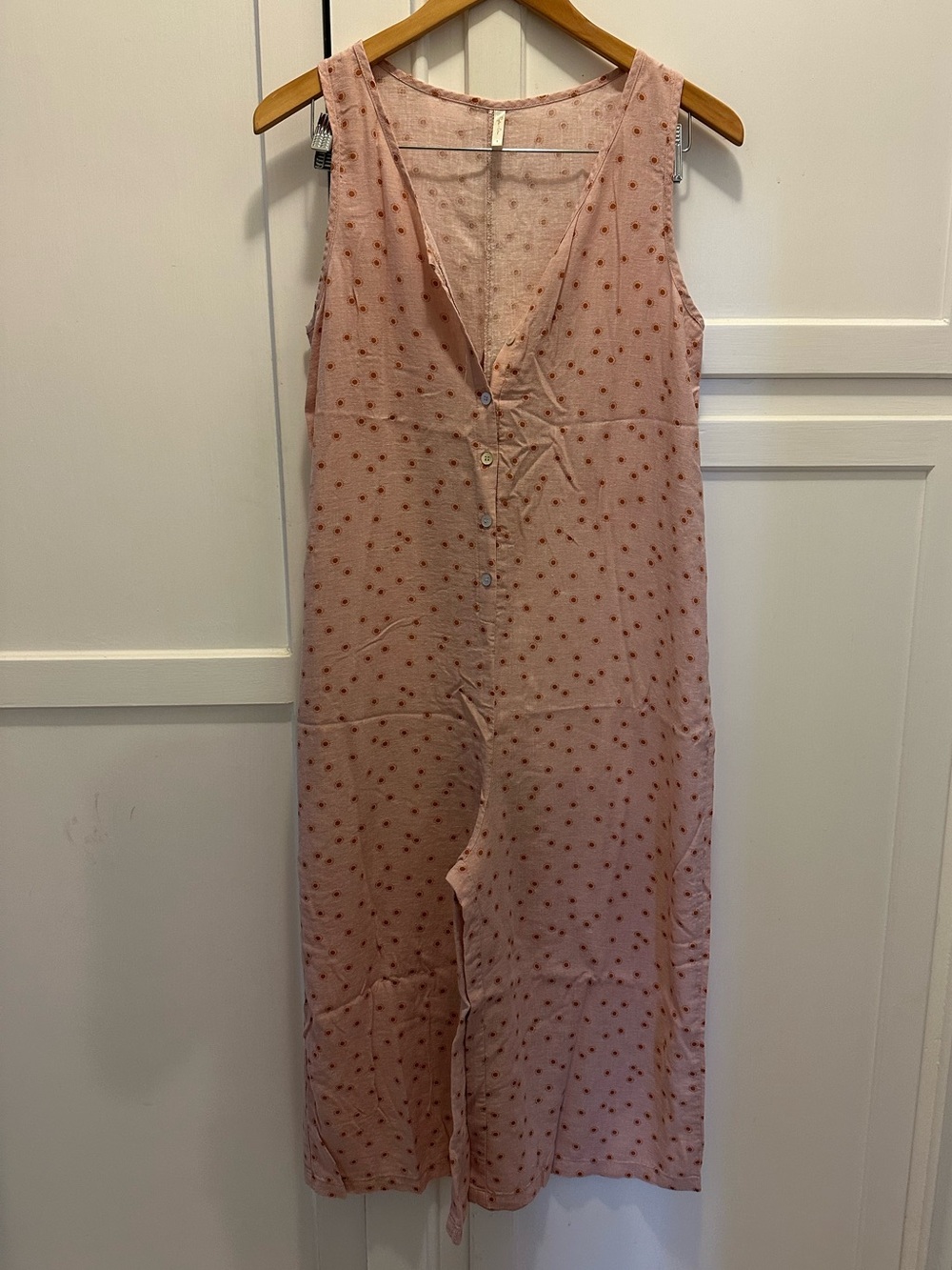 Rylee + Cru | Dusty Rose Sleeveless Jumpsuit, Size S ✨